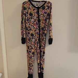 Halloween Mickey  Kids One Piece Footie Pajama SIZE 3T